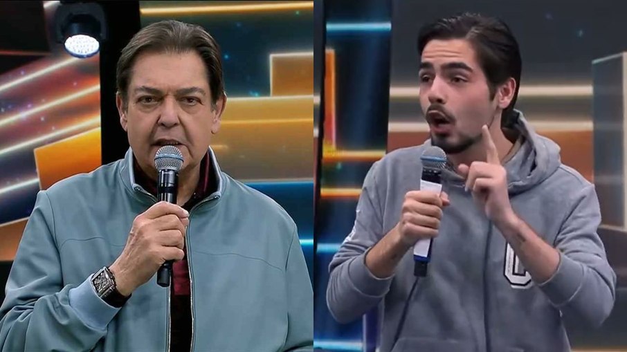João Guilherme Silva, filho de Faustão, apresentou programa do pai na Band