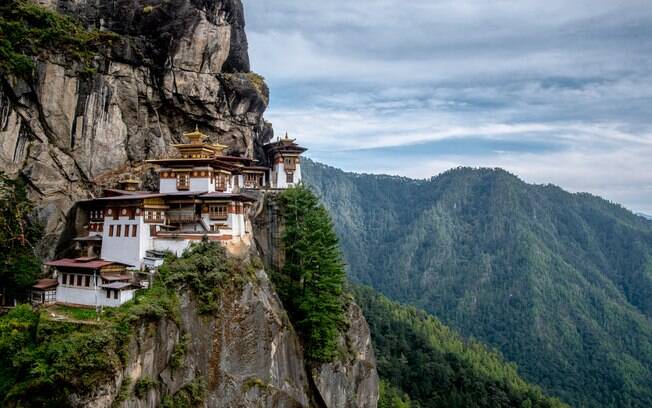 O mosteiro está localizado a mais de três mil metros de altura