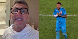 "Vão cair!": Neto dispara contra Neymar e faz alerta ao Santos