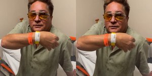 Leonardo leva tombo e olho roxo assusta
