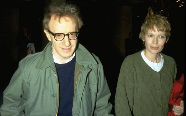 Woody Allen e Mia Farrow 