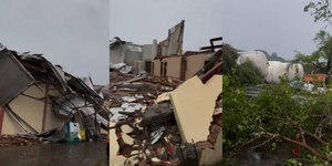 Temporais deixam rastro de estrago no Sul do Brasil; veja fotos