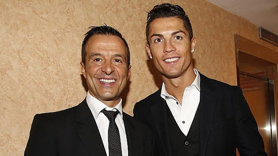 Jorge Mendes e Cristiano Ronaldo