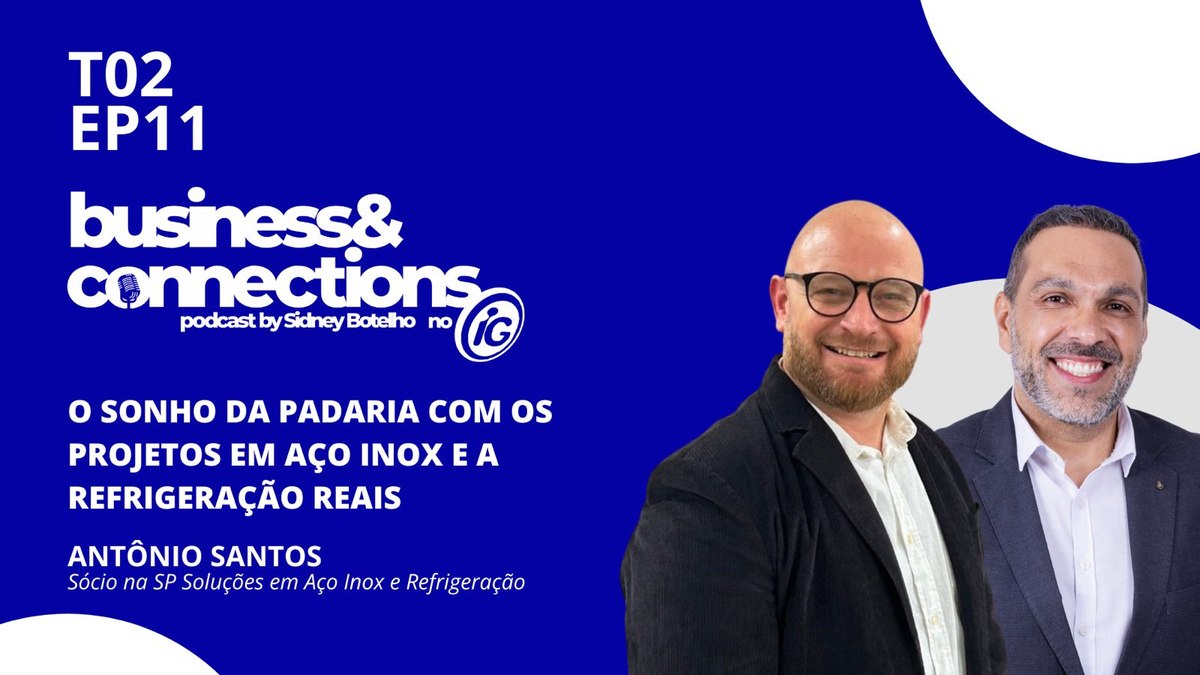 Antônio Santos é o convidado do Business & Connections Antônio Santos é o convidado do Business & Connections