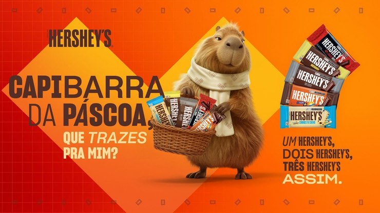 Da capivara aos ovos recheados: como marcas reinventam a Páscoa
