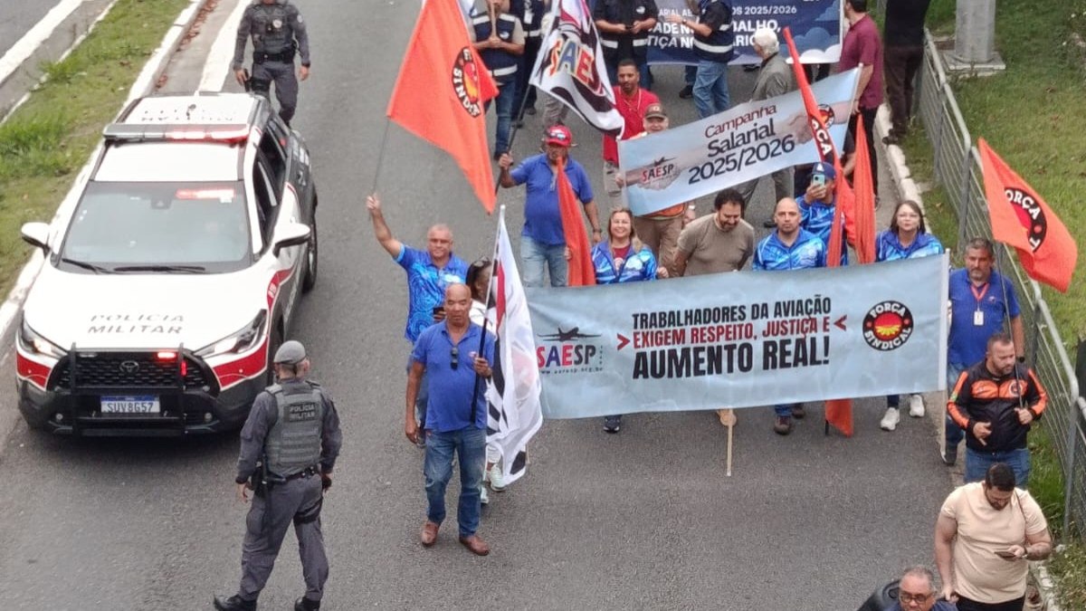Protesto pela Av Washington Luiz Protesto pela Av Washington Luiz
