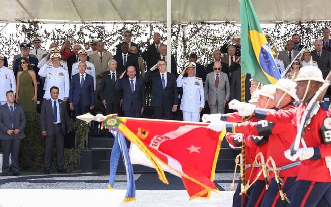 Bolsonaro citou sacrifício aos militares pela reforma da Previdência