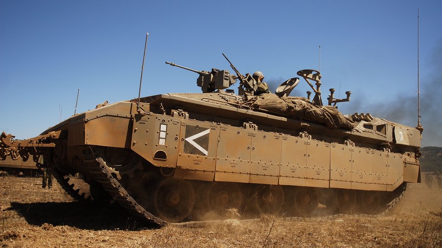 O Namer é o veículo blindado mais recente de Israel