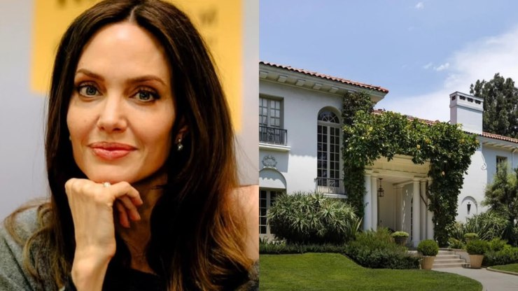 Angelina Jolie vende mansão histórica por R$ 128 milhões
