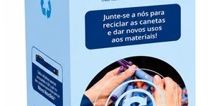Programa recolhe e recicla milhares de canetas emagrecedoras