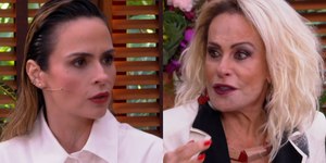 Ao vivo, Ana Maria Braga fala sobre Ana Paula: "Dava nela"