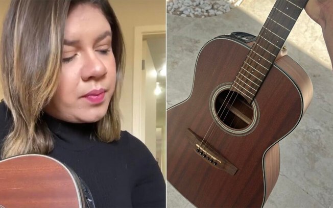 Família de Marília Mendonça vai rifar violão dela em prol do Rio Grande do Sul