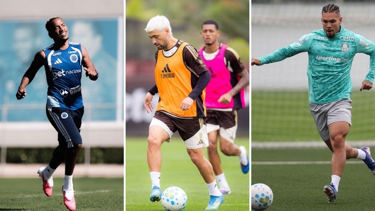 Futebol na TV: Cruzeiro, Flamengo e Palmeiras jogam pela Série A