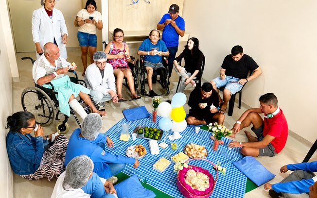 Hospital paraense promove piquenique para pacientes