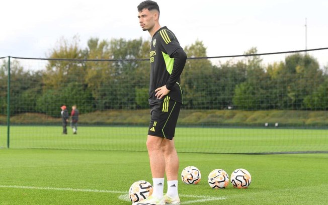 Martinelli chegou ao Arsenal em 2019, contratado junto ao Ituano (SP) Martinelli chegou ao Arsenal em 2019, contratado junto ao Ituano (SP)