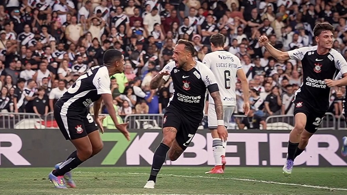 Maycon, Gui Negão e Gustavo Henrique marcaram Maycon, Gui Negão e Gustavo Henrique marcaram