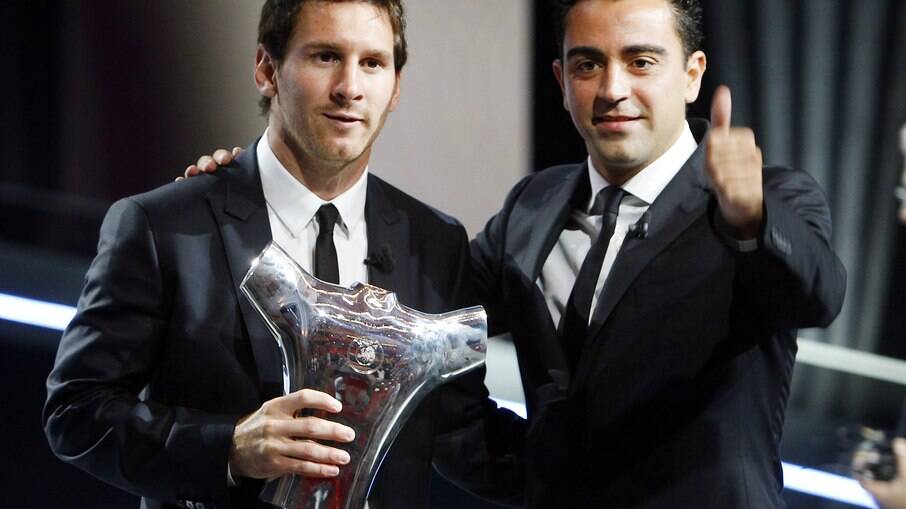 Messi e Xavi