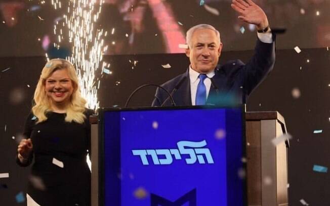 Afeto de Bolsonaro, Benjamin Netanyahu venceu as eleições em Israel na madrugada desta quarta-feira