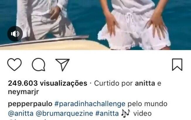 Neymar curte vídeo em que Marquezine aparece dançando. Será que o namoro realmente chegou ao fim?