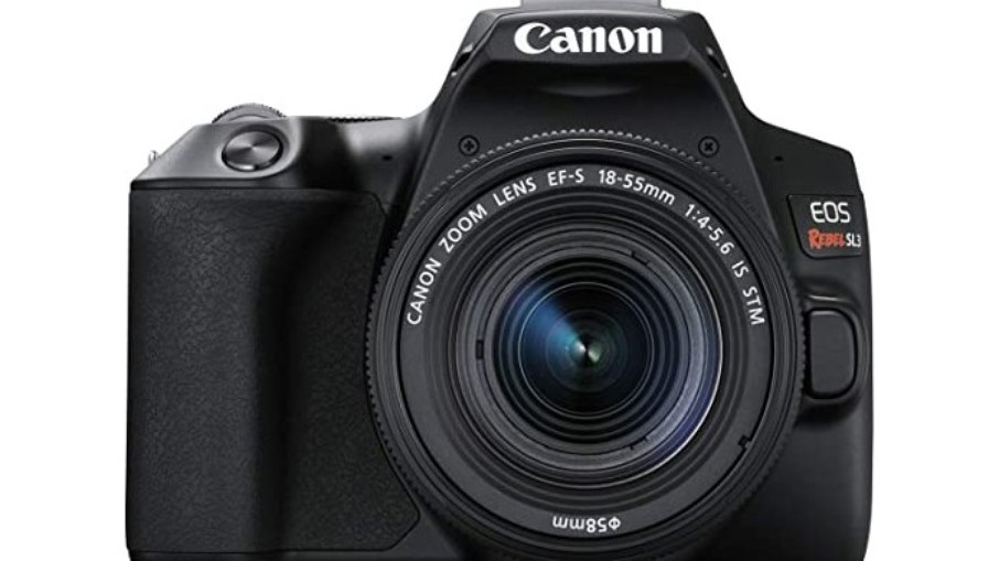 Câmera Canon SL3 DSLR com 24.1MP
