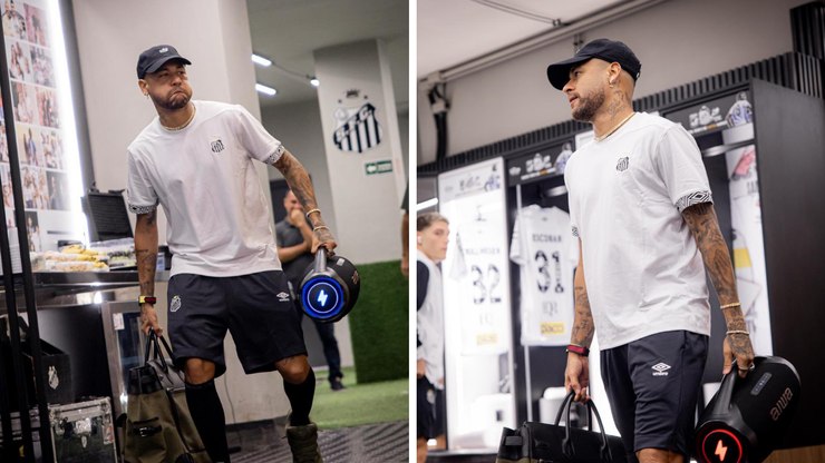 Neymar banco, Gabigol titular! A escalação do Santos hoje (15)