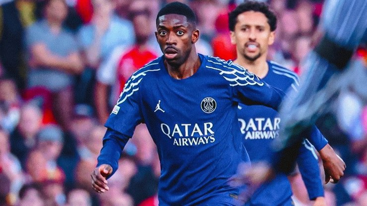Astro do PSG, Dembélé vira dúvida para semi da Champions