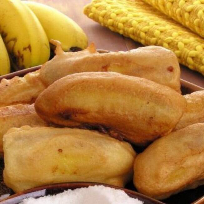 Banana frita, prática e deliciosa