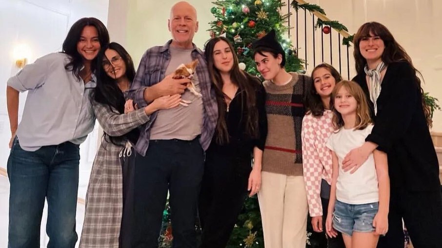 Bruce Willis e família