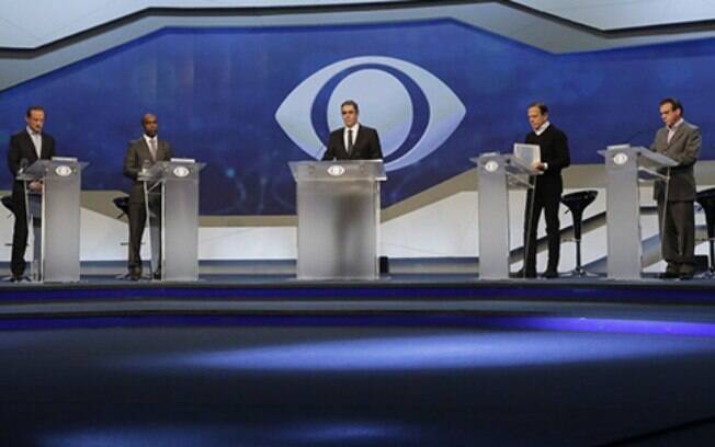 TV Bandeirantes recebeu os candidatos ao governo do estado de São Paulo para debate nesta quinta-feira (16)