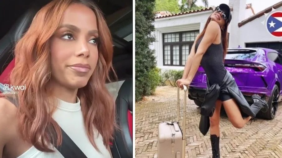 Anitta explica por que não possui carros de luxo, apesar de posar ao lado deles