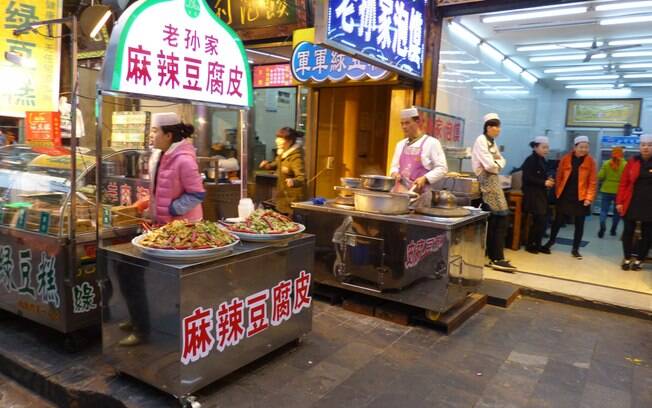 A cidade chinesa de Xi'an tem uma gastronomia peculiar, que vale a pena ser conhecida