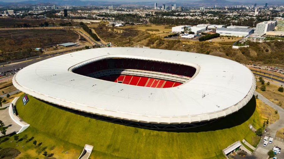Estadio Guadalajara, localizado no estado de Jalisco