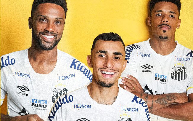 Trio que veio do Água Santa tem futuro indefinido no Santos