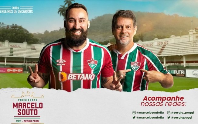 Marcelo Souto oficializa pré-candidatura à presidência do Fluminense