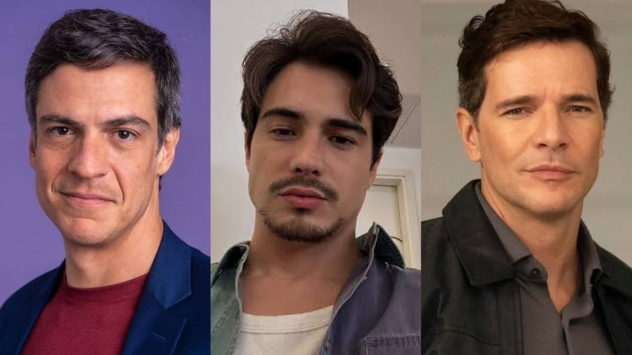 Mateus Solano, Danilo Mesquita e Daniel de Oliveira