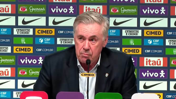 "Não sou pai, nem irmão": Ancelotti sobre vida pessoal de Vini