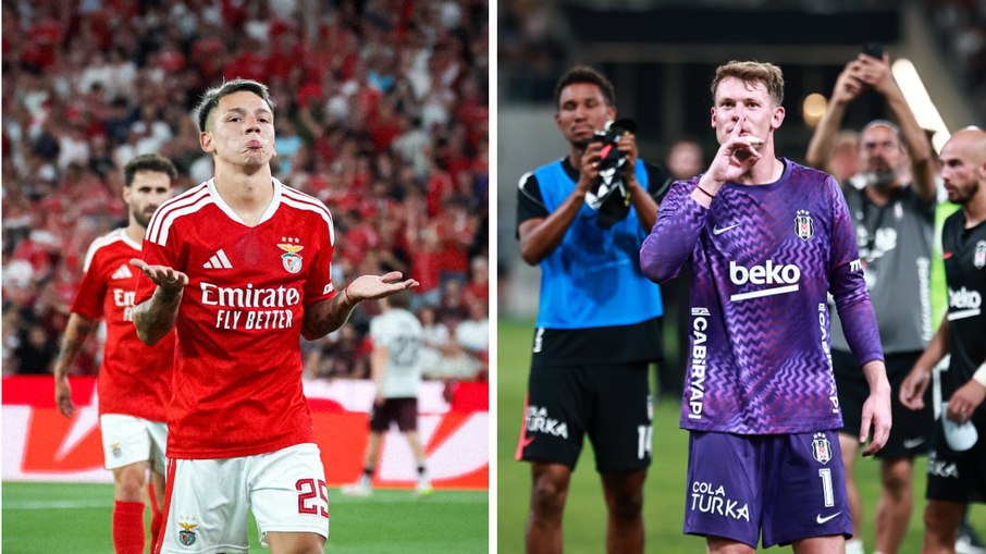 Benfica tem vaga bem encaminhada, mas Besiktas venceu apenas pelo placar mínimo