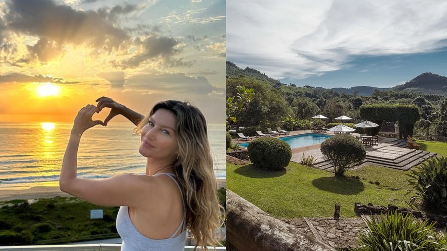 Divorciada, Gisele Bündchen reserva hotel inteiro para família no RS