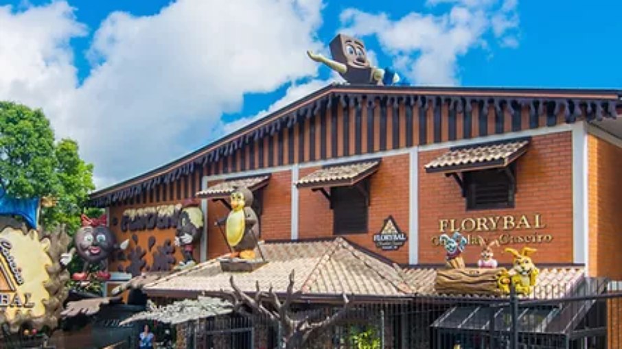 A Fábrica Mágica da Florybal é outro espaço temático dedicado ao chocolate 