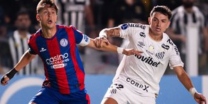 Santos sai na frente, mas empata com San Lorenzo e se complica
