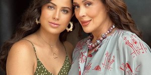 Claudia Raia ajudou em primeira vez da filha: "Produzi cenário"