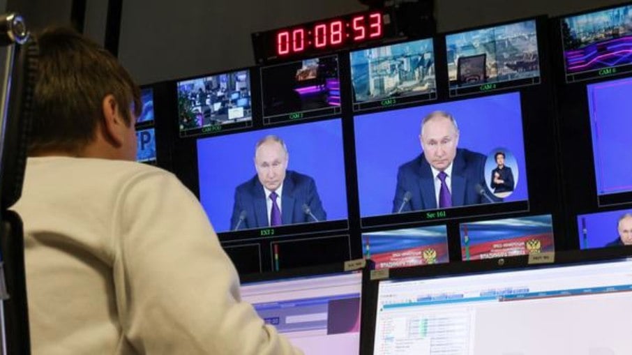 Canais de TV russos começam a ser exibidos em área ocupada do sul da Ucrânia