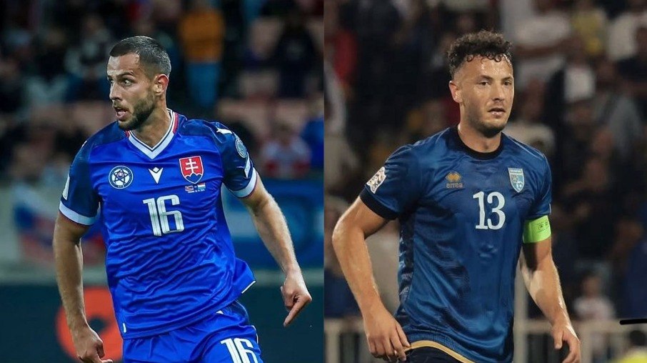 Hancko e Rrahmani se enfrentam em Eslováquia x Kosovo