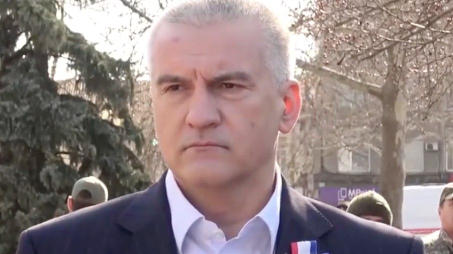 Sergey Aksenov, líder da região ucraniana da Crimeia