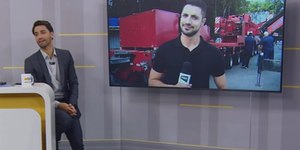 Apresentador da Globo troca nome do namorado ao vivo
