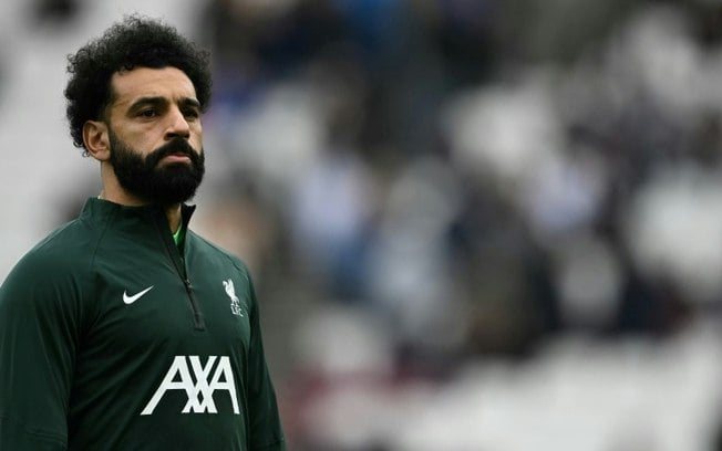 O atacante egípcio Mohamed Salah, do Liverpool