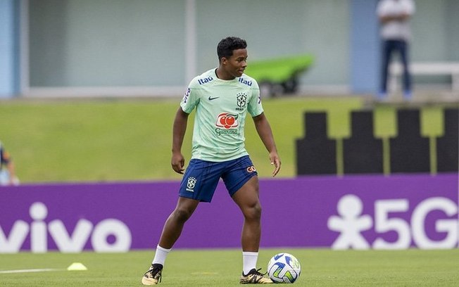 Treino da Seleção Brasileira