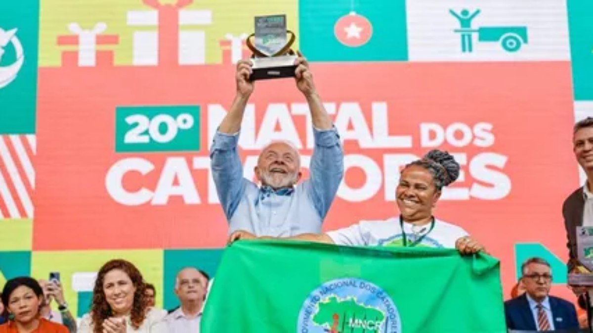 Lula foi premiado como Amigo Nacional do Catador