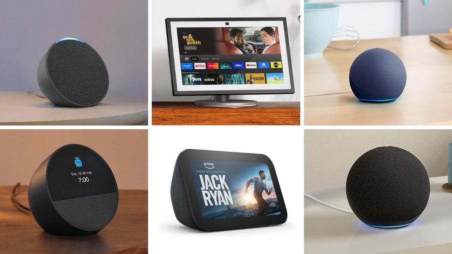 Dispositivos Alexa estão com descontos no site da Amazon Dispositivos Alexa estão com descontos no site da Amazon