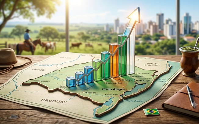 Exportações, varejo e interior movimentam economia gaúcha Exportações, varejo e interior movimentam economia gaúcha